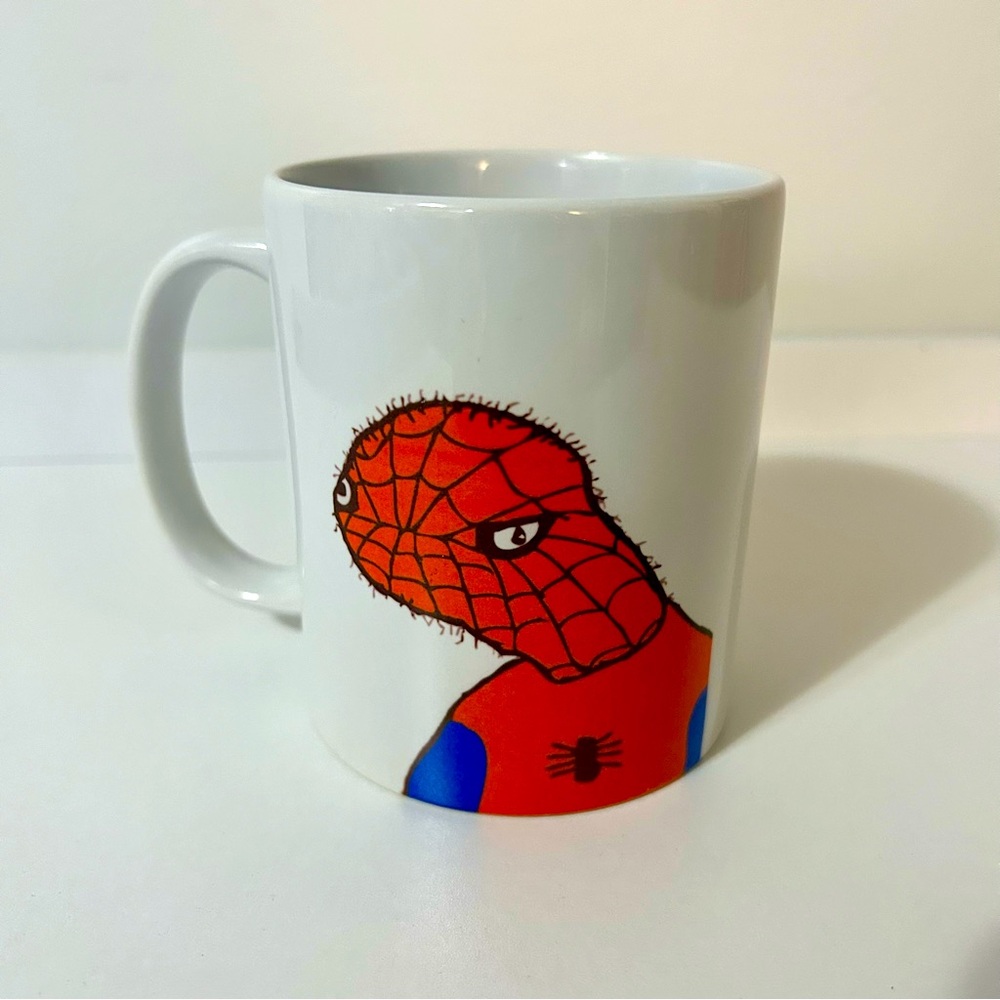 Spooderman Meme Mug Spider-Man Redbubble